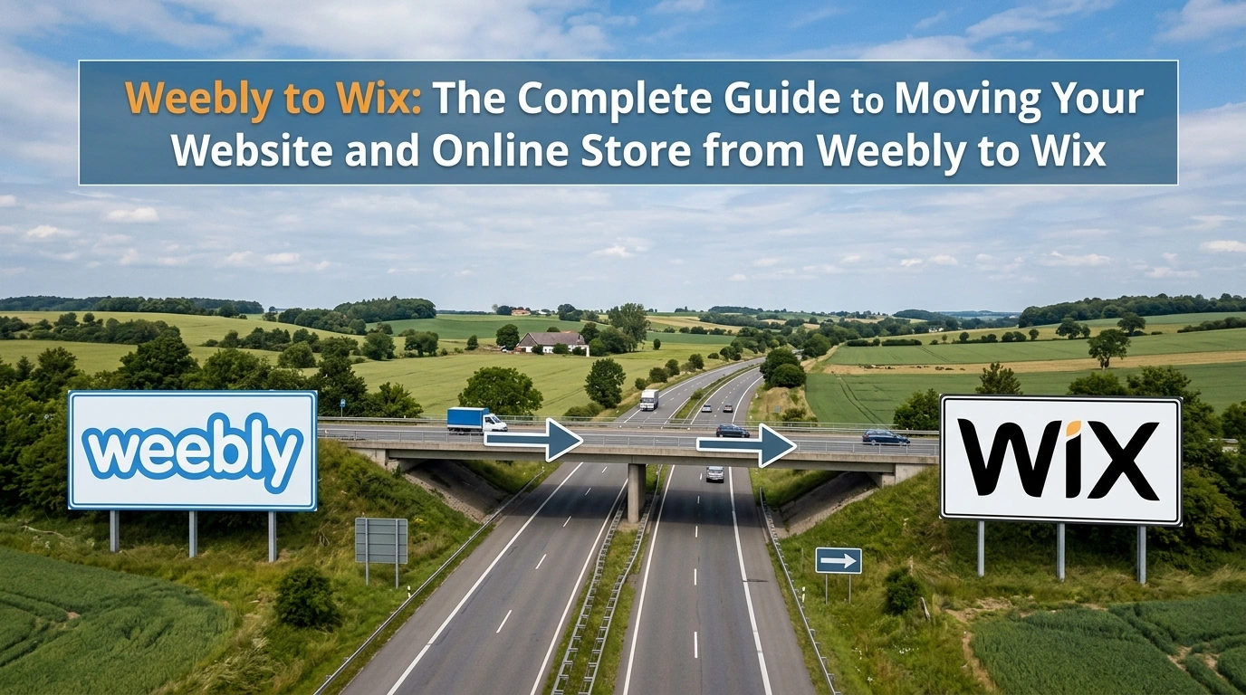 Weebly to Wix - The Complete Guide to Moving Your Website and Online Store from Weebly to Wix
